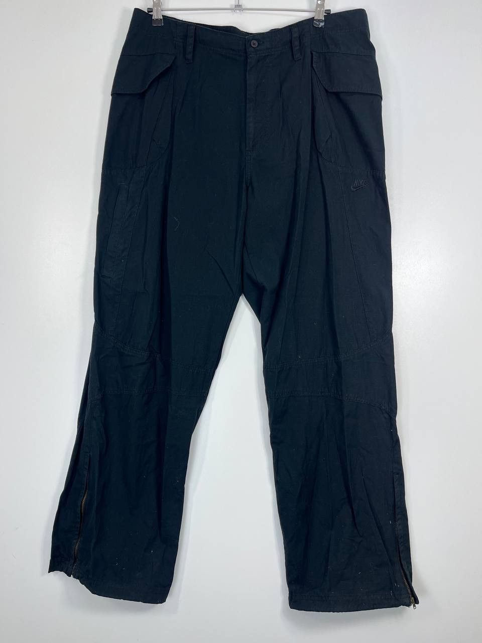 Nike Nike Black Cargo Pants Utility Trousers Mens Size XL Size US 30 / EU 46 - 1 Thumbnail
