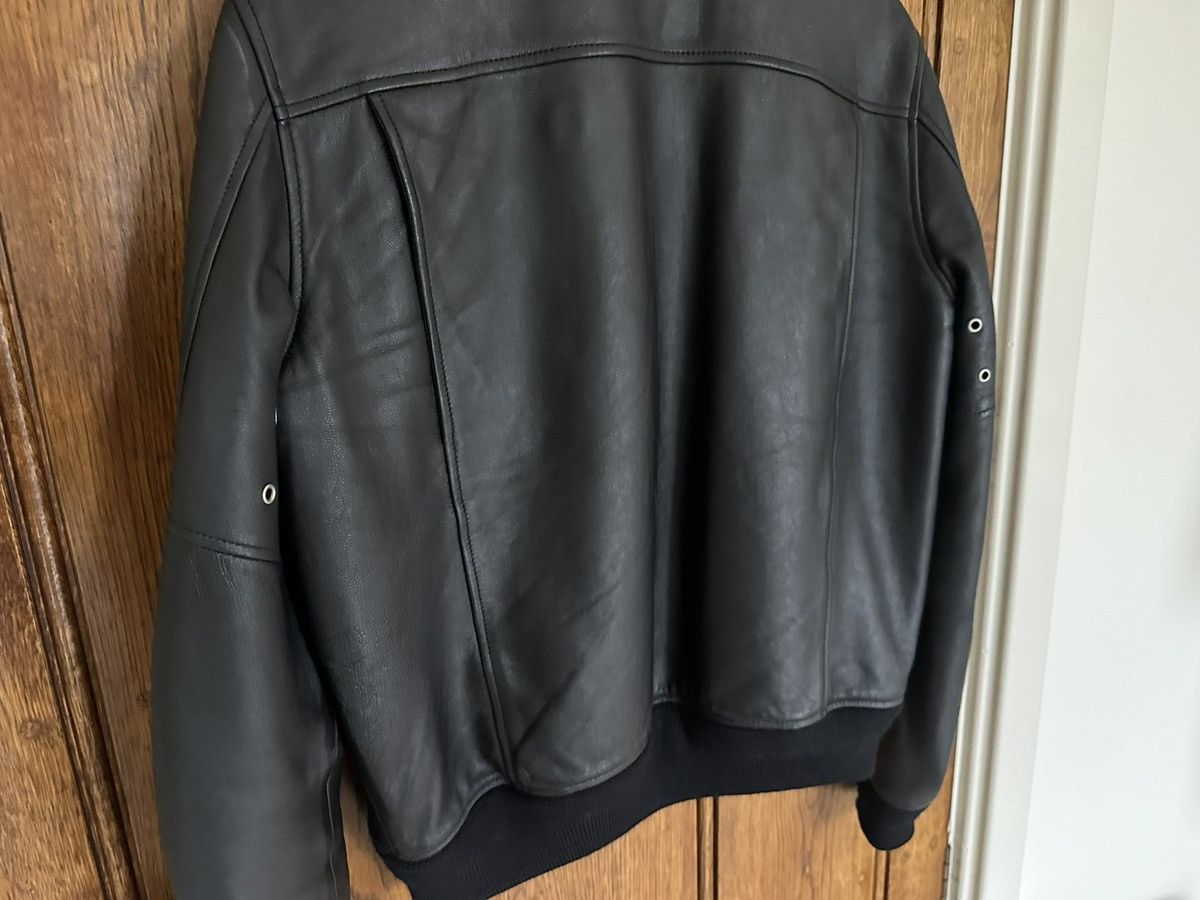 Saint Laurent Paris FW15 Saint Laurent aviator leather jacket 52 Hedi grail Size US L / EU 52-54 / 3 - 16 Thumbnail