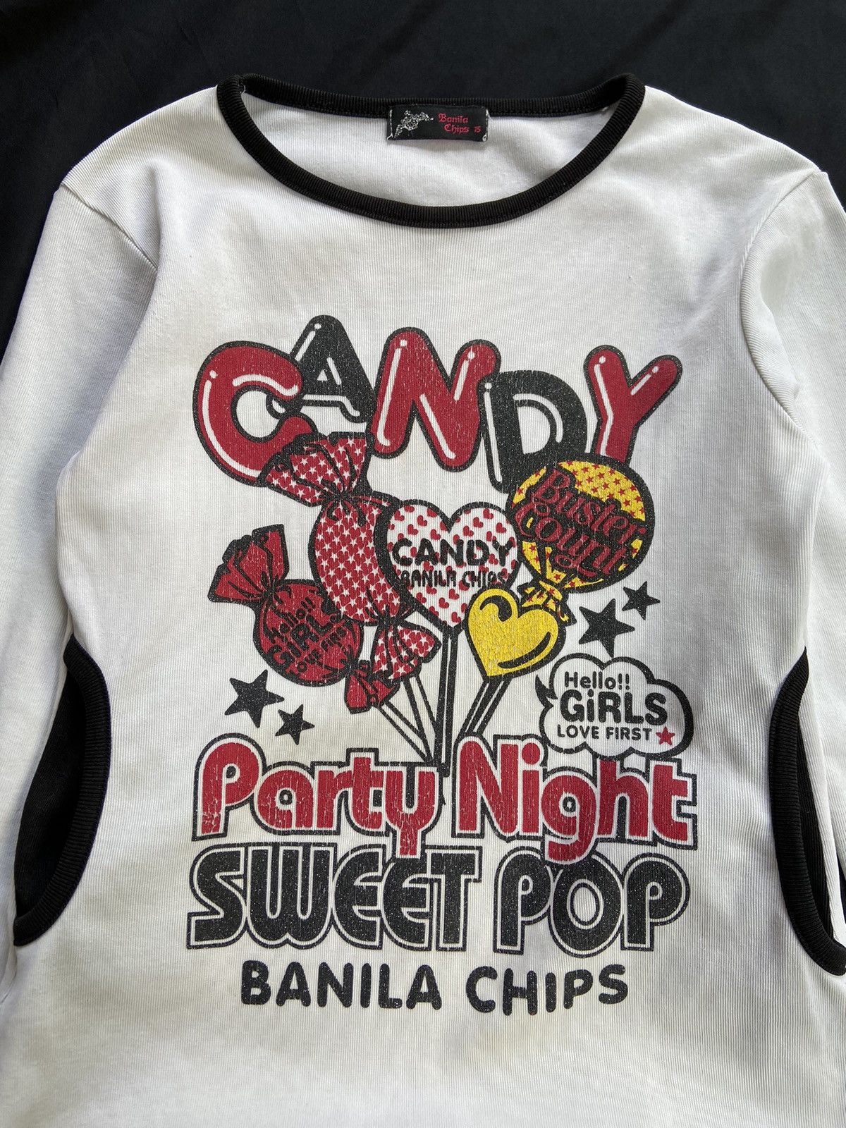 Beauty Beast × Hysteric Glamour × Japanese Brand CANDY PARTY NIGHT SWEET POP BANILA CHIPS LONG SLEEVE Size US S / EU 44-46 / 1 - 2 Thumbnail