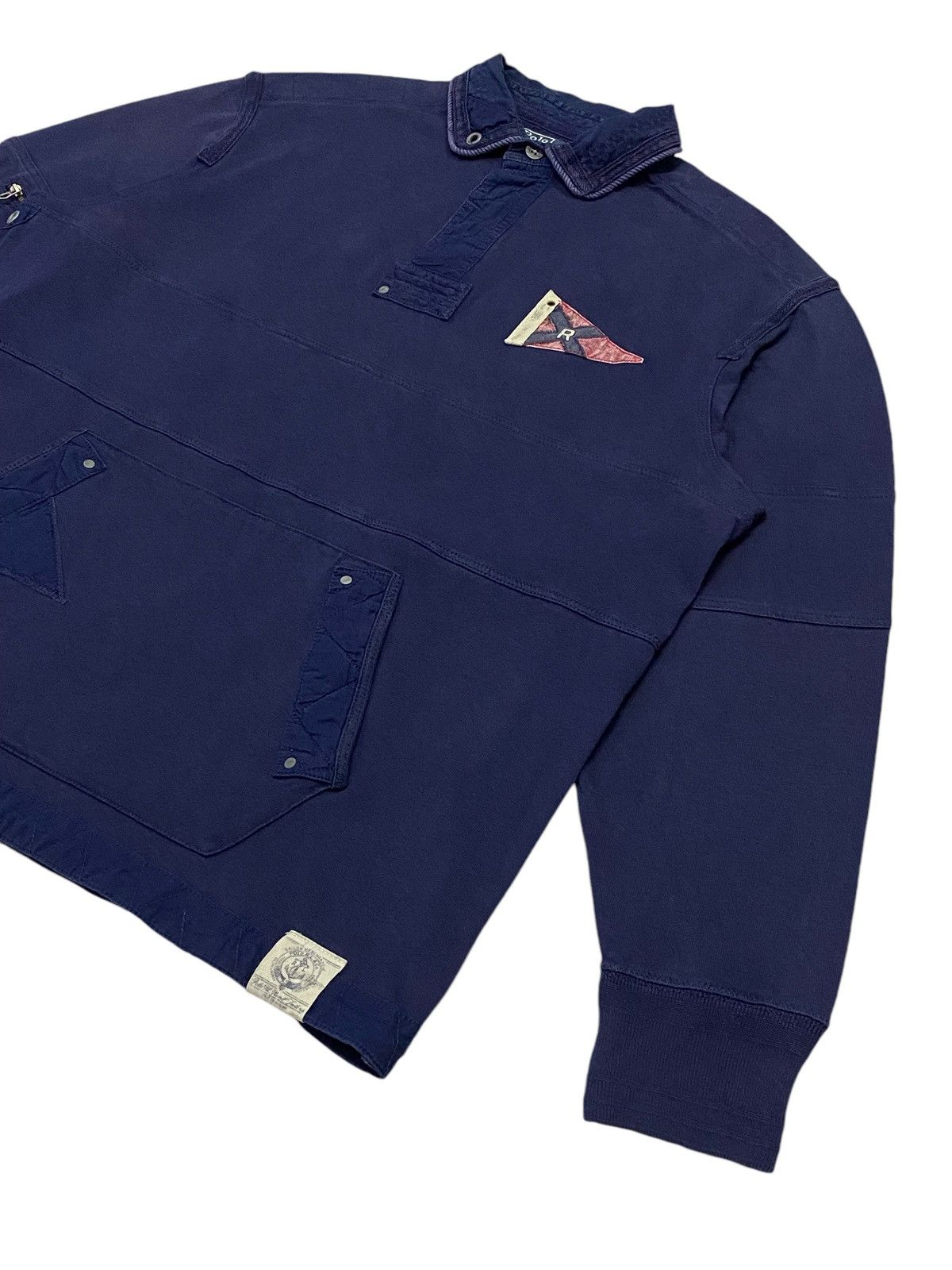 Polo Ralph Lauren × Vintage Vintage Polo Ralph Lauren PRLC Rugby Long Sleeve (Big Size) Size US XXL / EU 58 / 5 - 23 Thumbnail