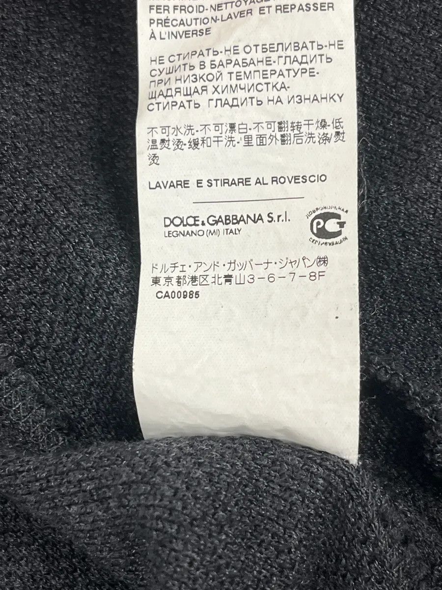 Dolce & Gabbana 2010s Dolce & Gabbana Black Minimalist Cardigan Sweater Size US M / EU 48-50 / 2 - 10 Thumbnail