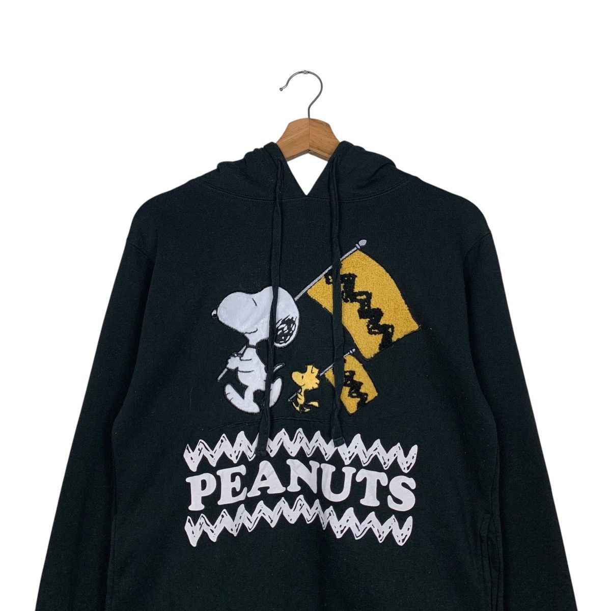 Peanuts PEANUTS SNOOPY Big Logo Pullover Hoodie Sweatshirt 2642-C118 Size US M / EU 48-50 / 2 - 8 Thumbnail
