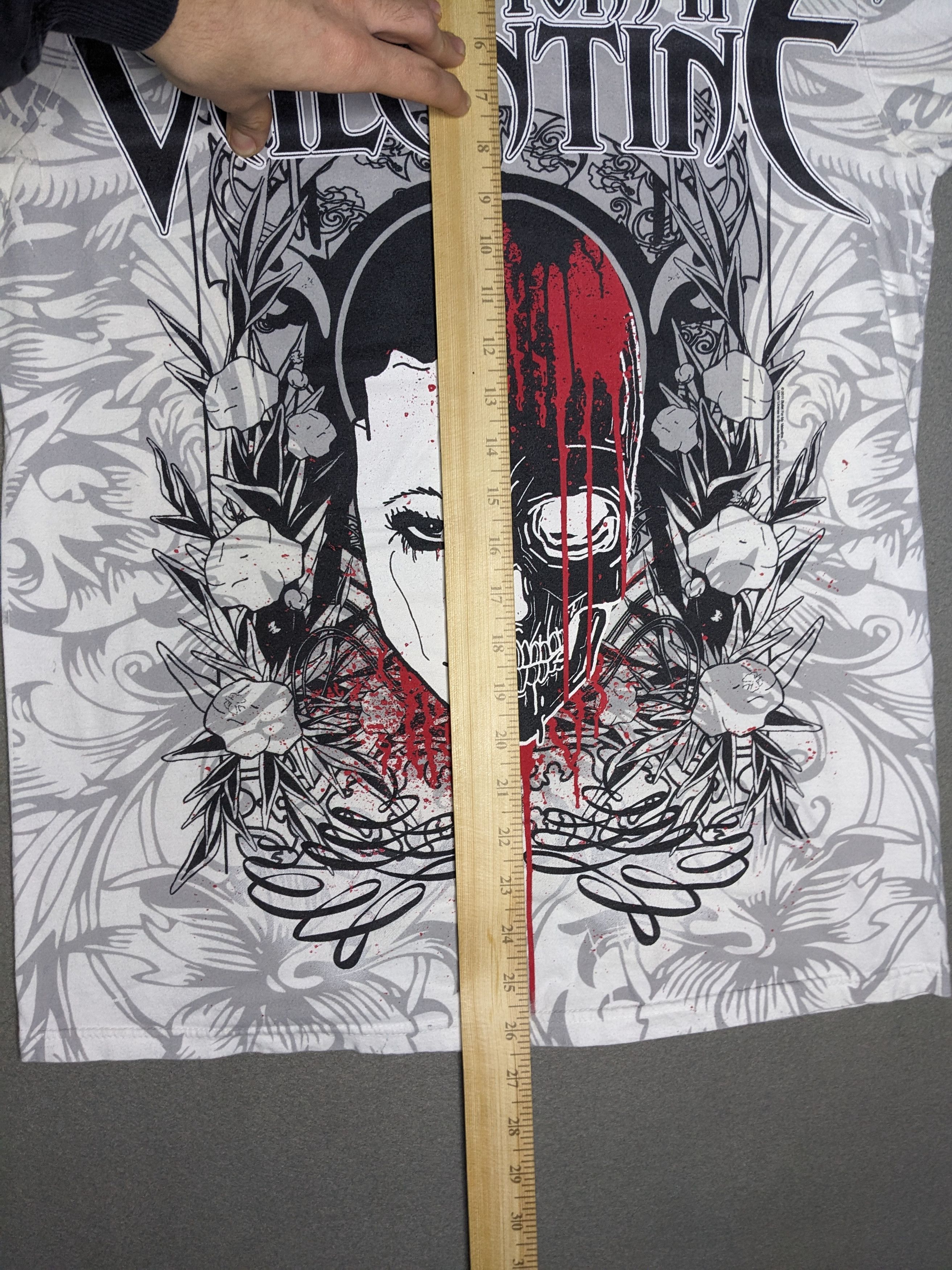 Band Tees VINTAGE Bullet For My Valentine T-Shirt Y2K Small AOP Tee Size US S / EU 44-46 / 1 - 4 Thumbnail