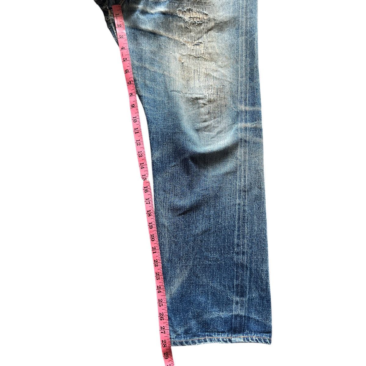 Denime Vintage Denime Authentic Selvedge Denim Jeans Made In Japan Size US 36 / EU 52 - 7 Thumbnail
