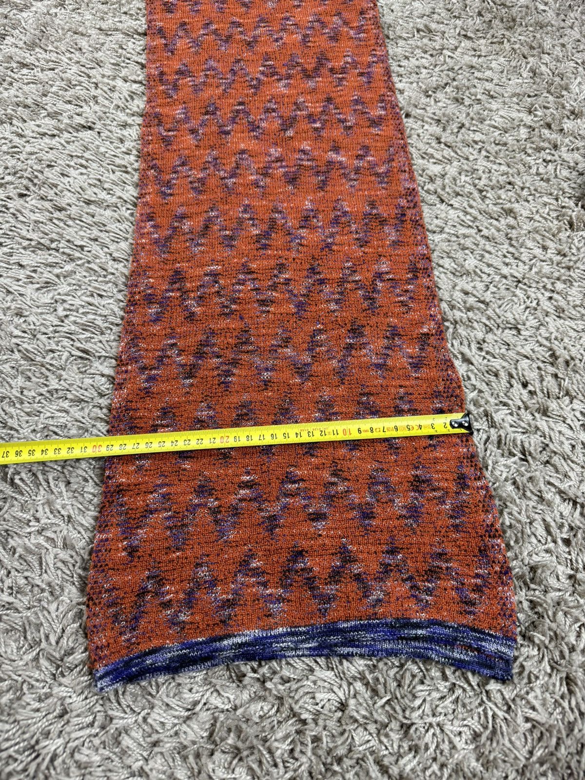 Missoni Vintage rare wool scarf Missoni y2k original luxury item Size ONE SIZE - 4 Thumbnail