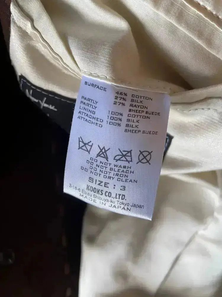 Number (N)ine Number (N)ine Sz 3 Number Nine 09AW Suede Jacket-2506 Size US L / EU 52-54 / 3 - 5 Thumbnail