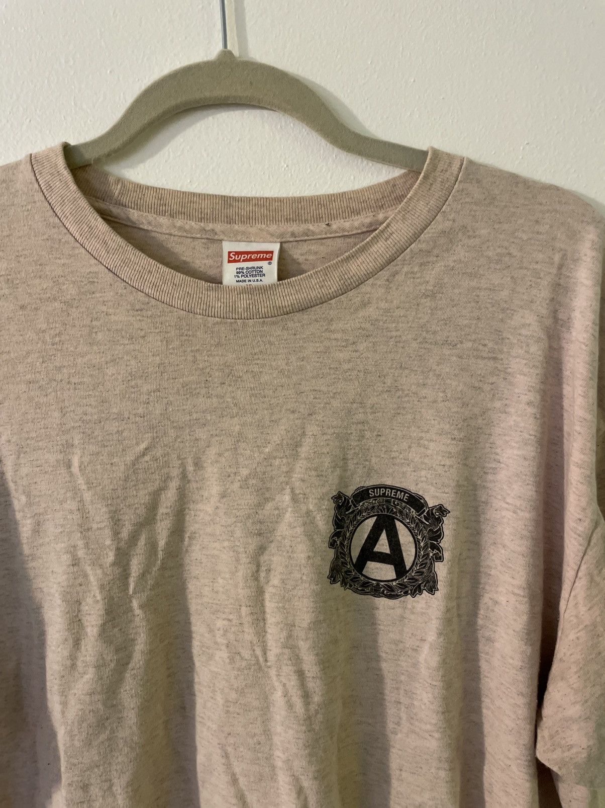 Supreme Supreme Anti Everything Tee Size US XL / EU 56 / 4 - 3 Thumbnail