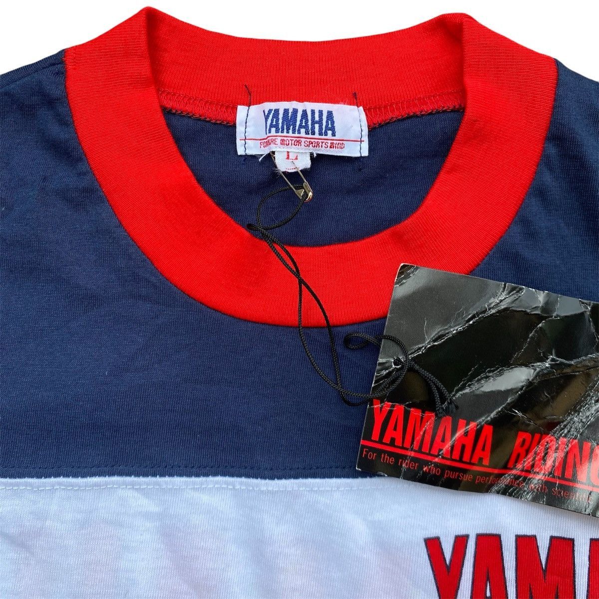 Yamaha Vintage 90s Yamaha Racing Team NOS T-Shirt Kenny Roberts Size US L / EU 52-54 / 3 - 7 Thumbnail