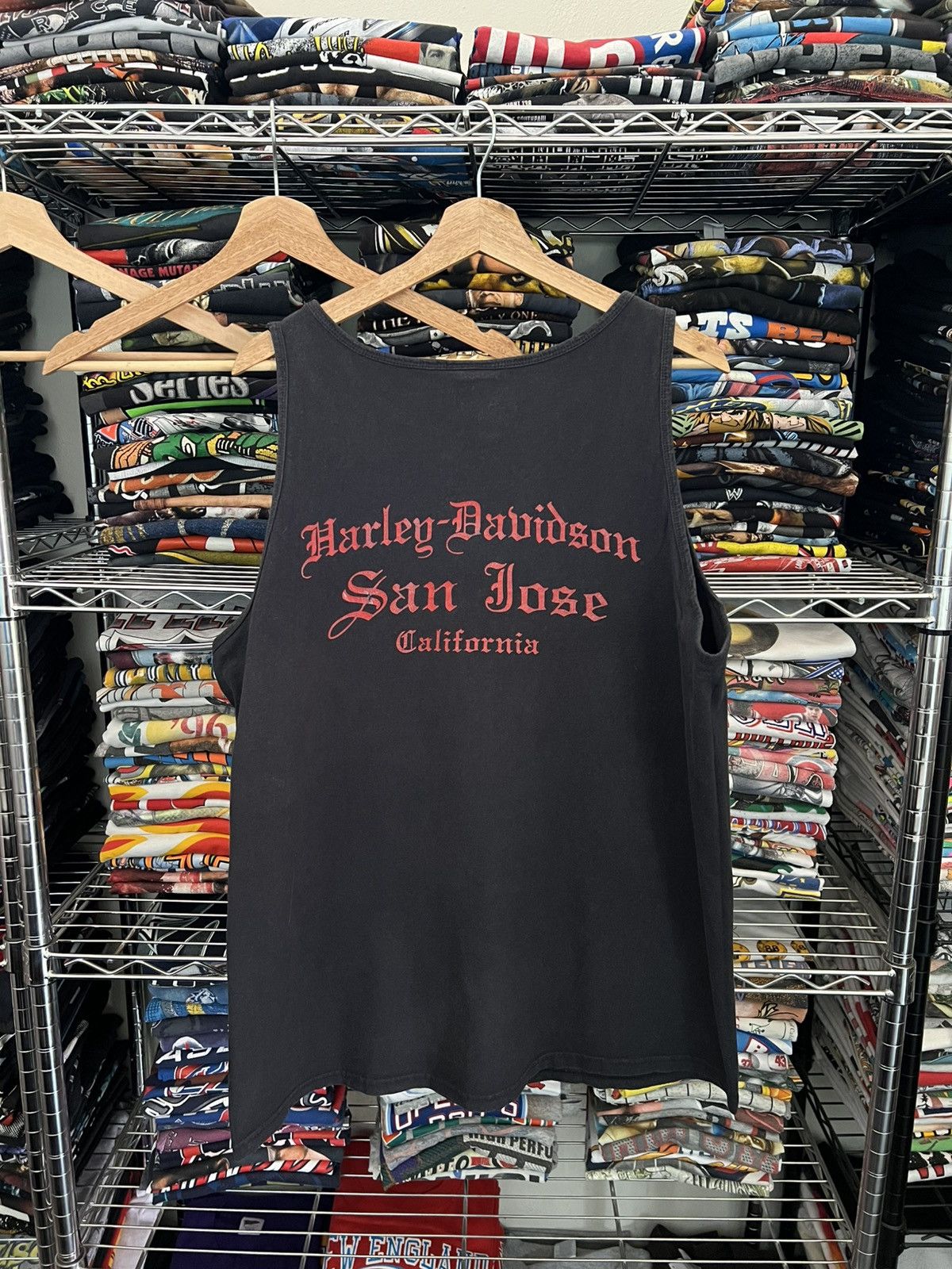 Harley Davidson 2000s H-D San Jose Skull Tee Size US XL / EU 56 / 4 - 2 Thumbnail