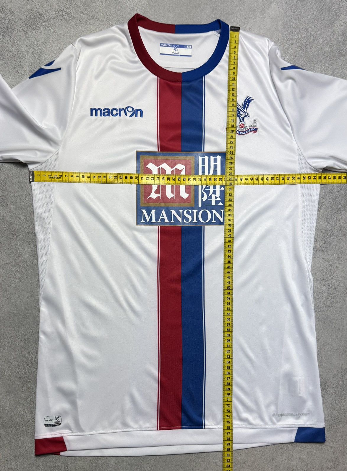 Macron Crystal Palace 2015 2016 Away Shirt Soccer Jersey Macron Size US XL / EU 56 / 4 - 19 Thumbnail