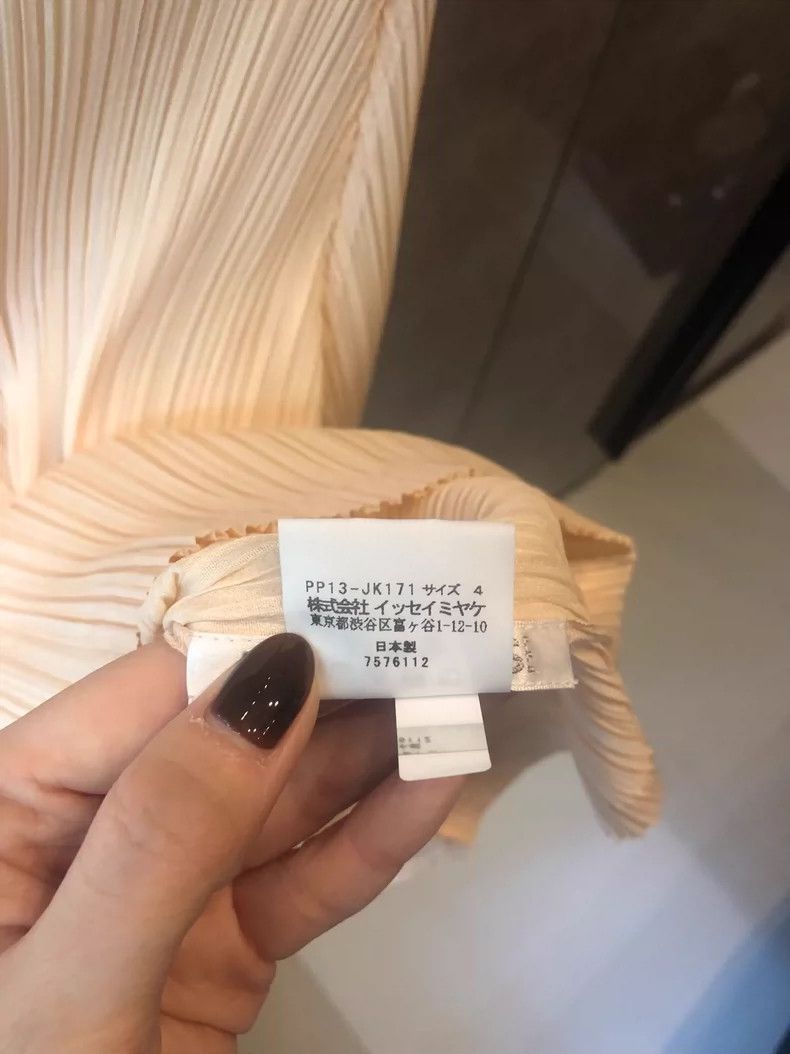 Issey Miyake issey miyake size:4 Pink long sleeves 2505-Nextarrow Size XXS / US 00 / IT 34 - 4 Thumbnail
