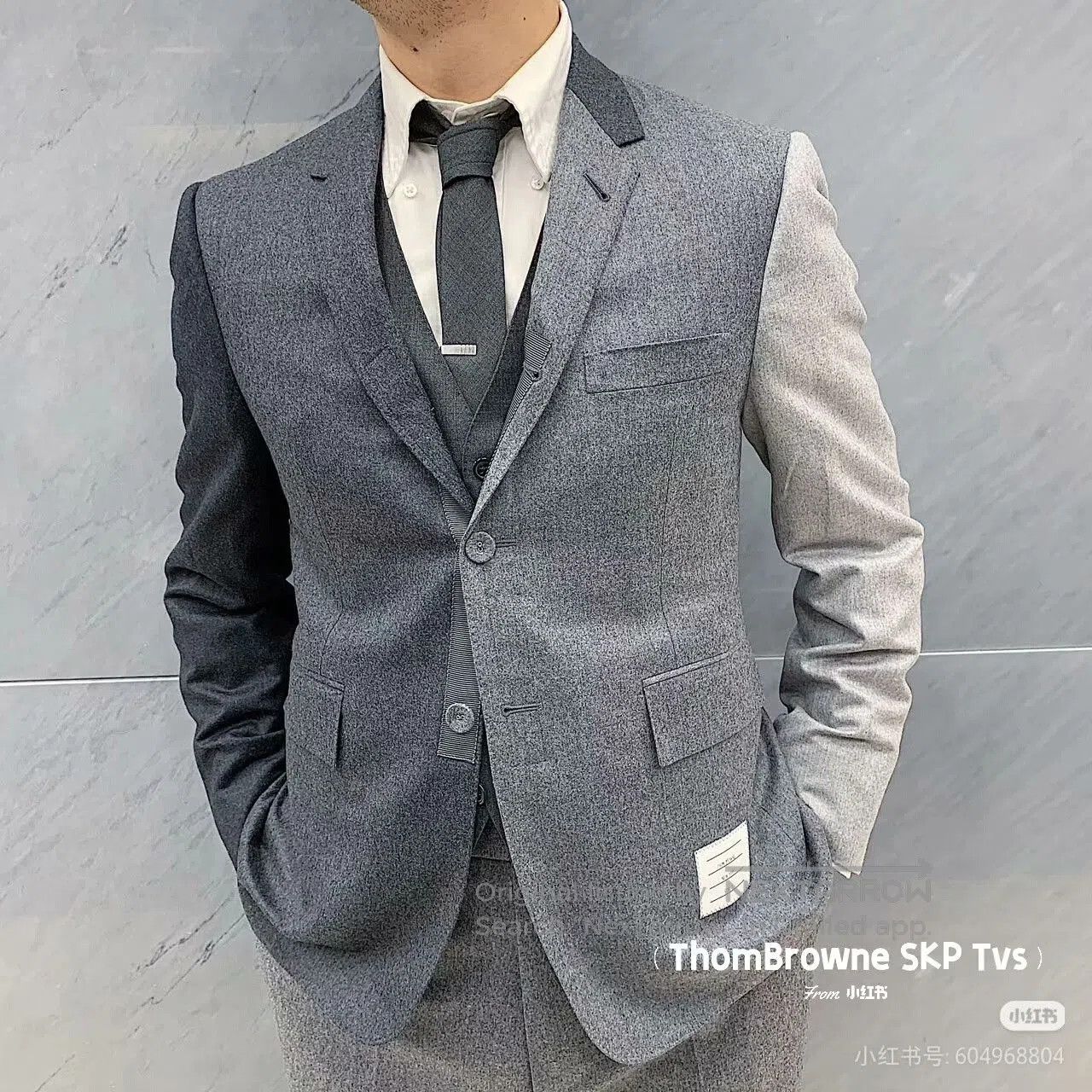 Thom Browne Thom Browne Men's Suit Jacket. Size US M / EU 48-50 / 2 - 4 Thumbnail
