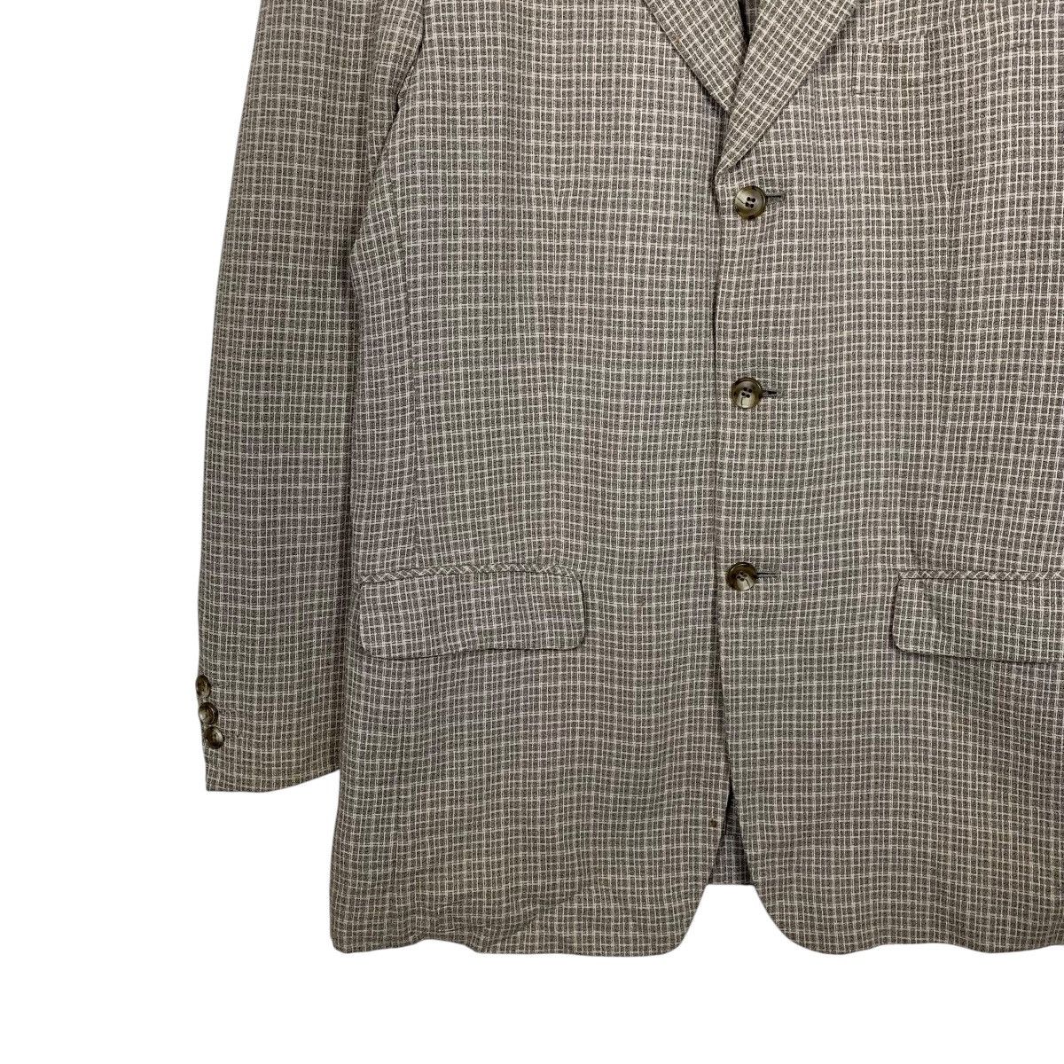Lanvin Lanvin Checkered Casual Blazer Jacket Size US M / EU 48-50 / 2 - 3 Thumbnail