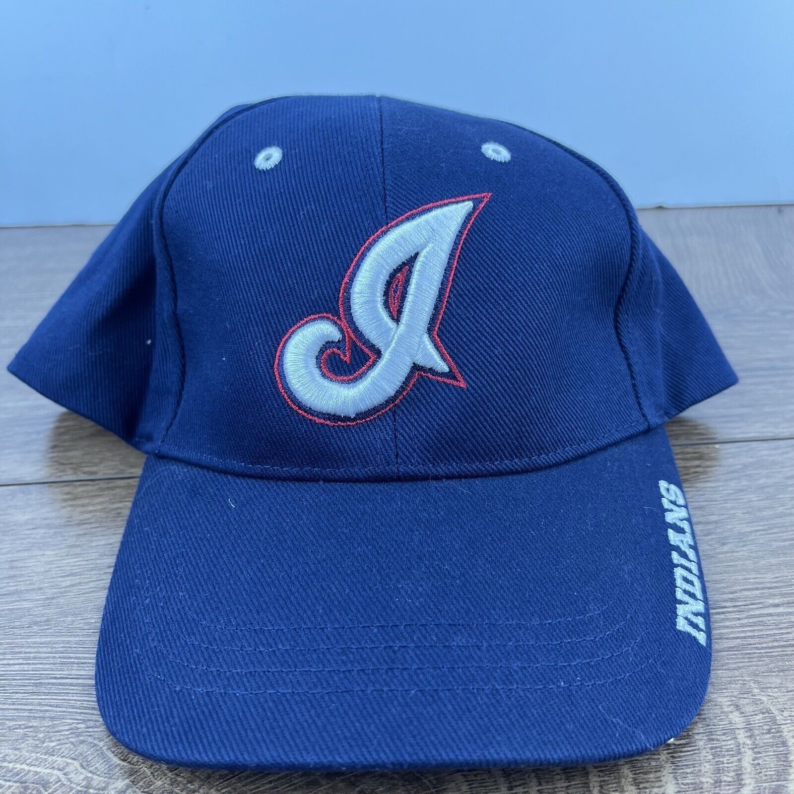 Other Cleveland Indians MLB Hat Indians Blue Adjustable Hat Blue A Size ONE SIZE - 1 Thumbnail