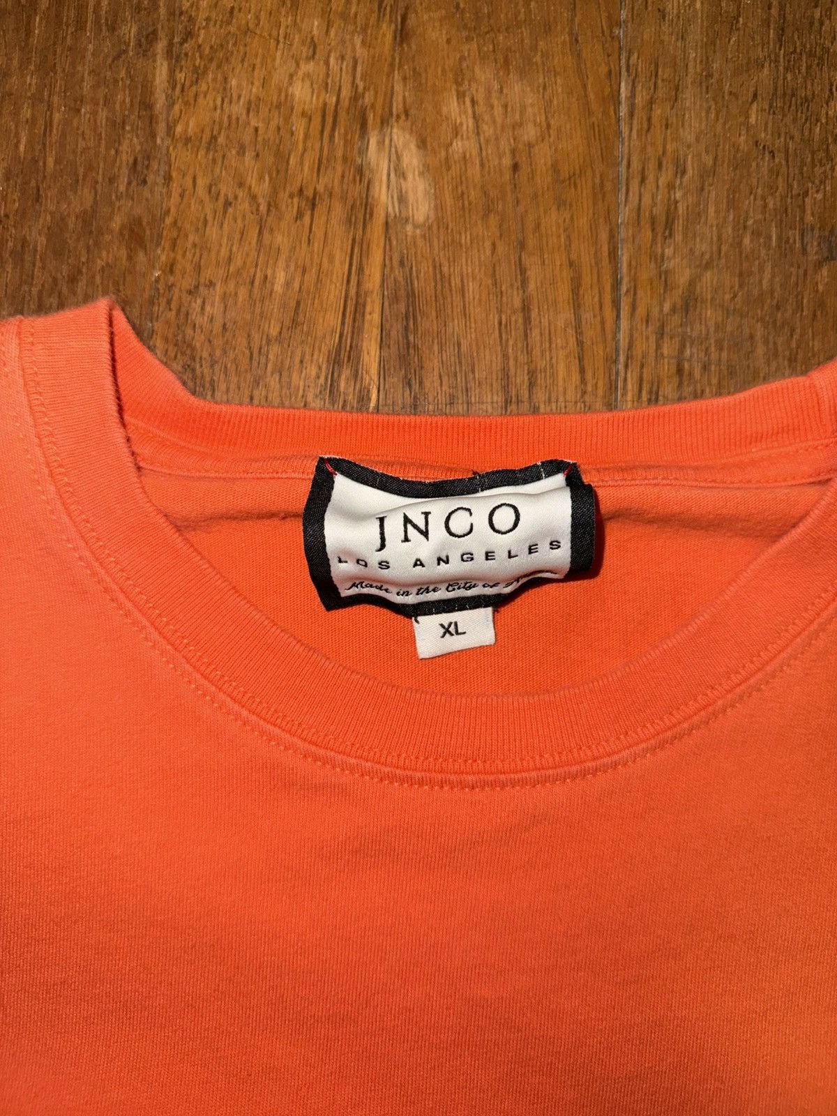 JNCO JNCO Los JNCO Angeles Wide Load Long Sleeve Tee in orange Size US L / EU 52-54 / 3 - 2 Thumbnail