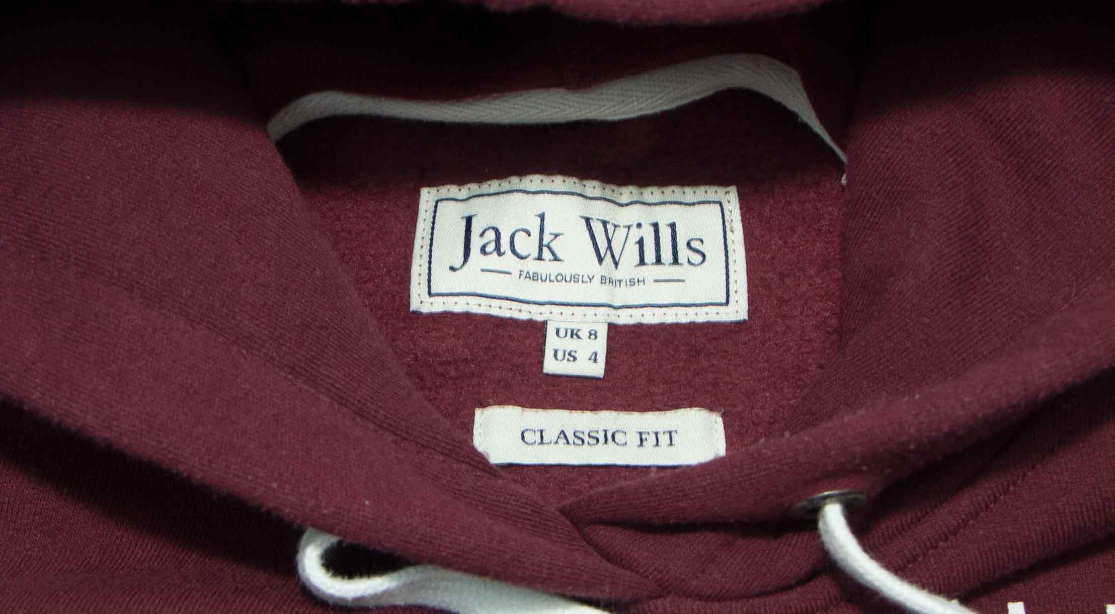 Jack Wills WOMENS JACK WILLS HOODY SIZE UK 8 GC Size S / US 4 / IT 40 - 6 Thumbnail