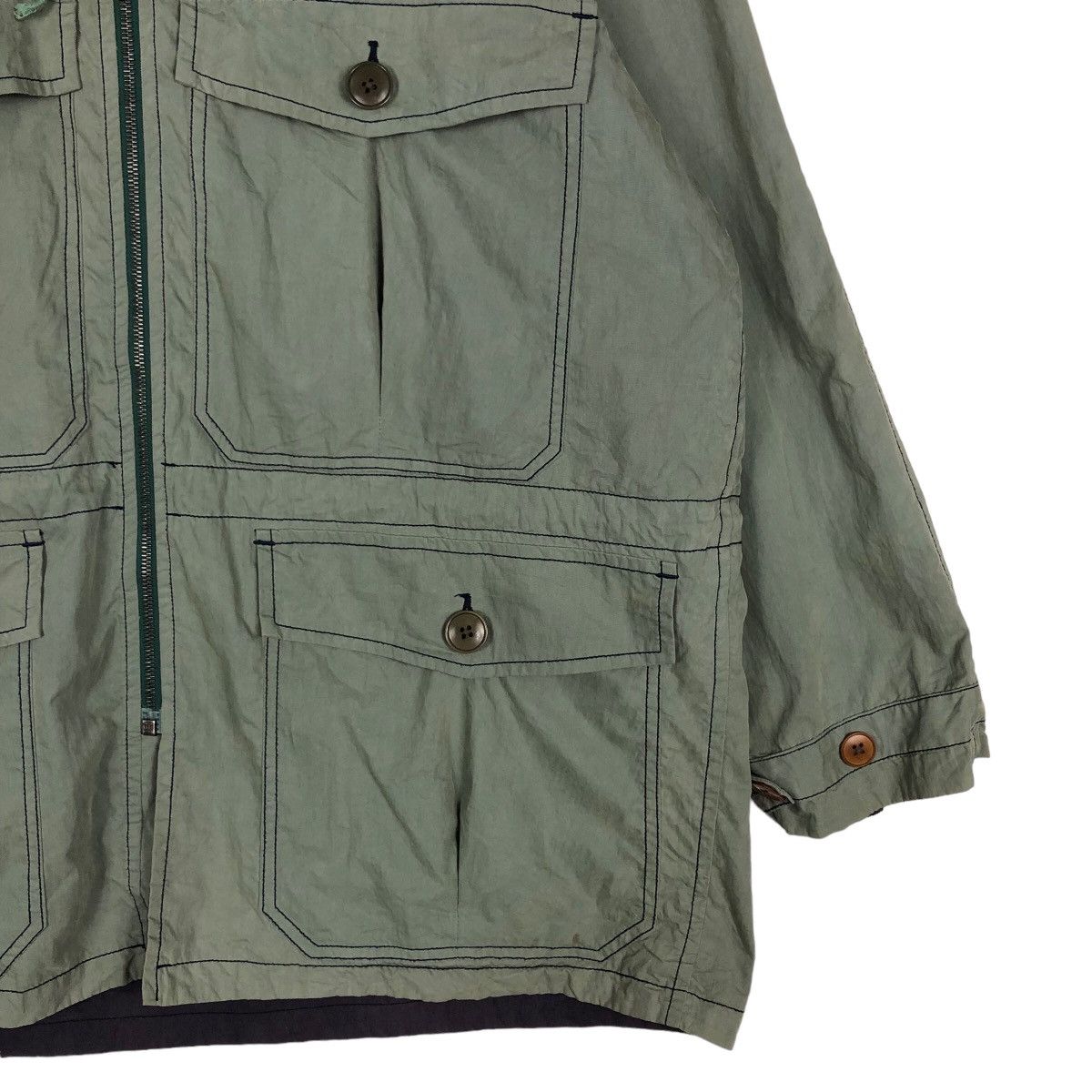 Nigel Cabourn 🔥Vintage Hunting Survival Jacket 3D Pockets Cargo Size US M / EU 48-50 / 2 - 5 Thumbnail
