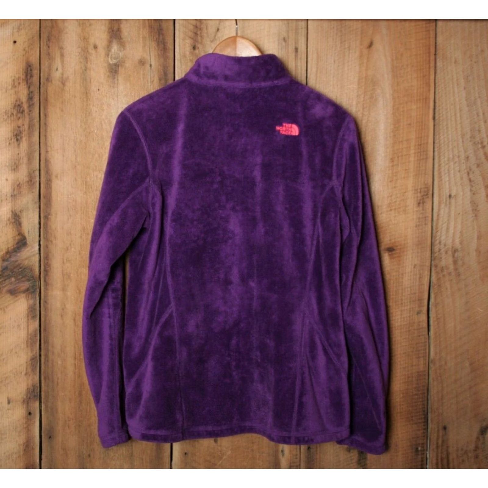 The North Face THE NORTH FACE Purple Fleece Full Zip Jacket Women's M Size, Purple, Jacket, Fleece, Zip, Basic, Outdoor, 90s Theme Size M / US 6-8 / IT 42-44 - 5 Thumbnail