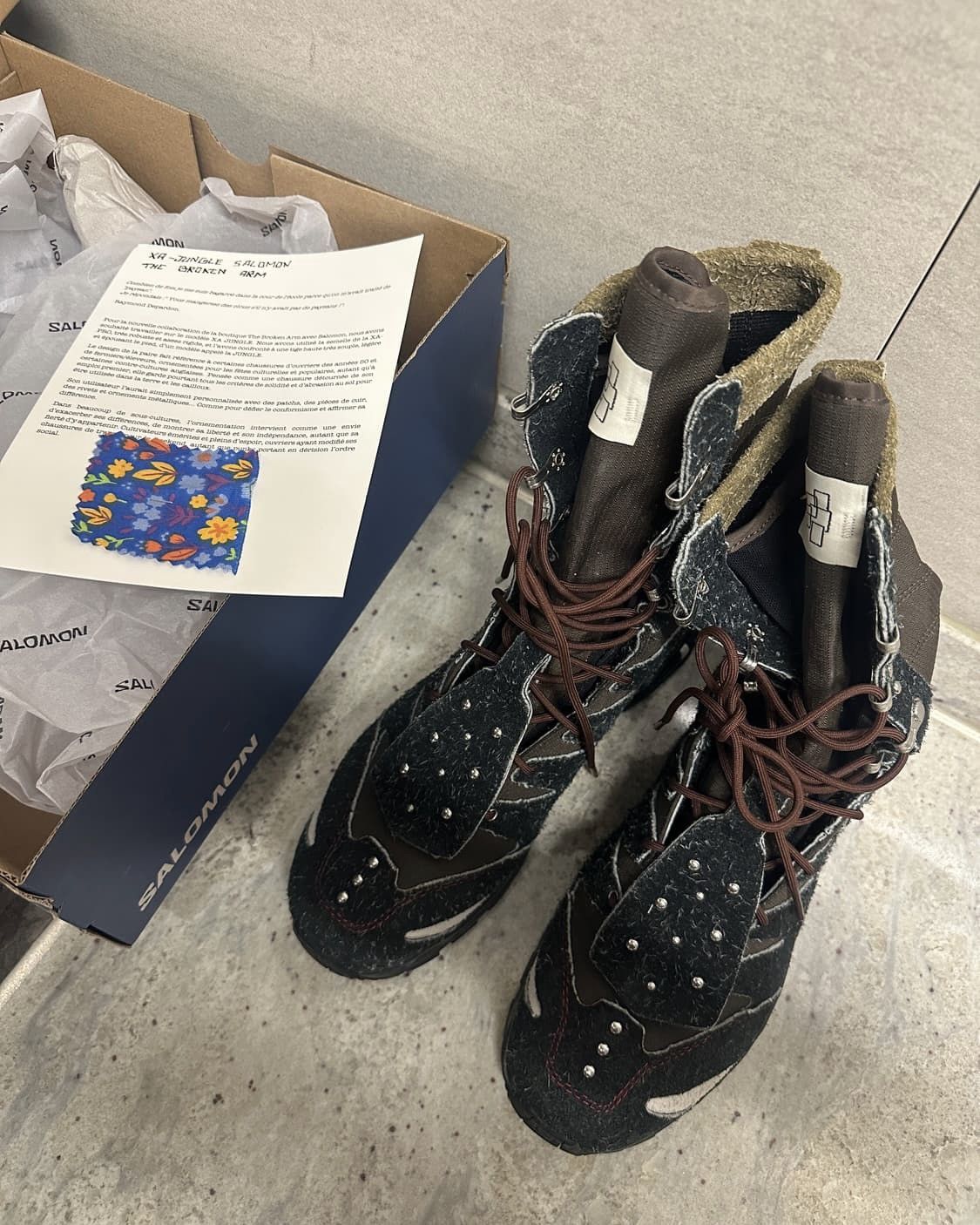 Salomon Salomon x The Broken Arm XA-JUNGLE Boots Size US 10 / EU 43 - 2 Thumbnail