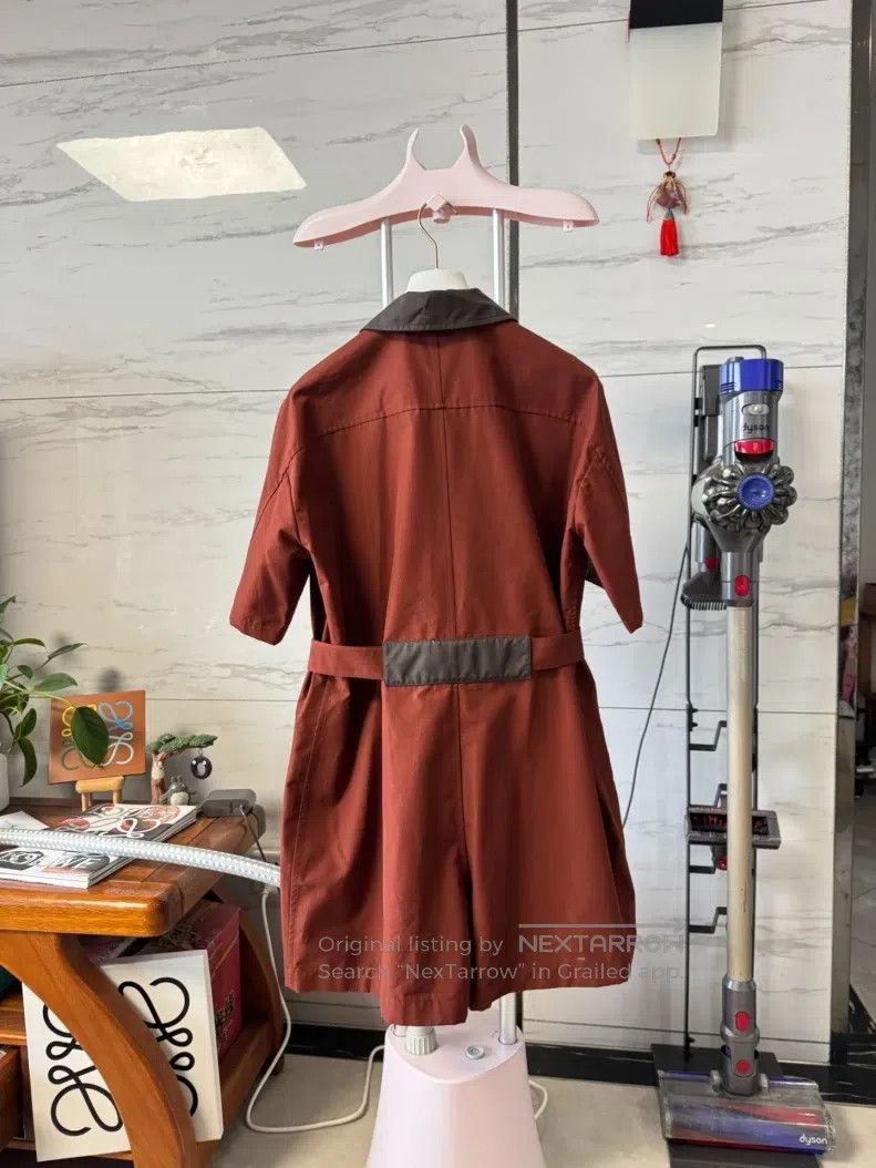 Hermes Hermes One-piece Short Sleeve and Short Set Size 37" - 2 Thumbnail