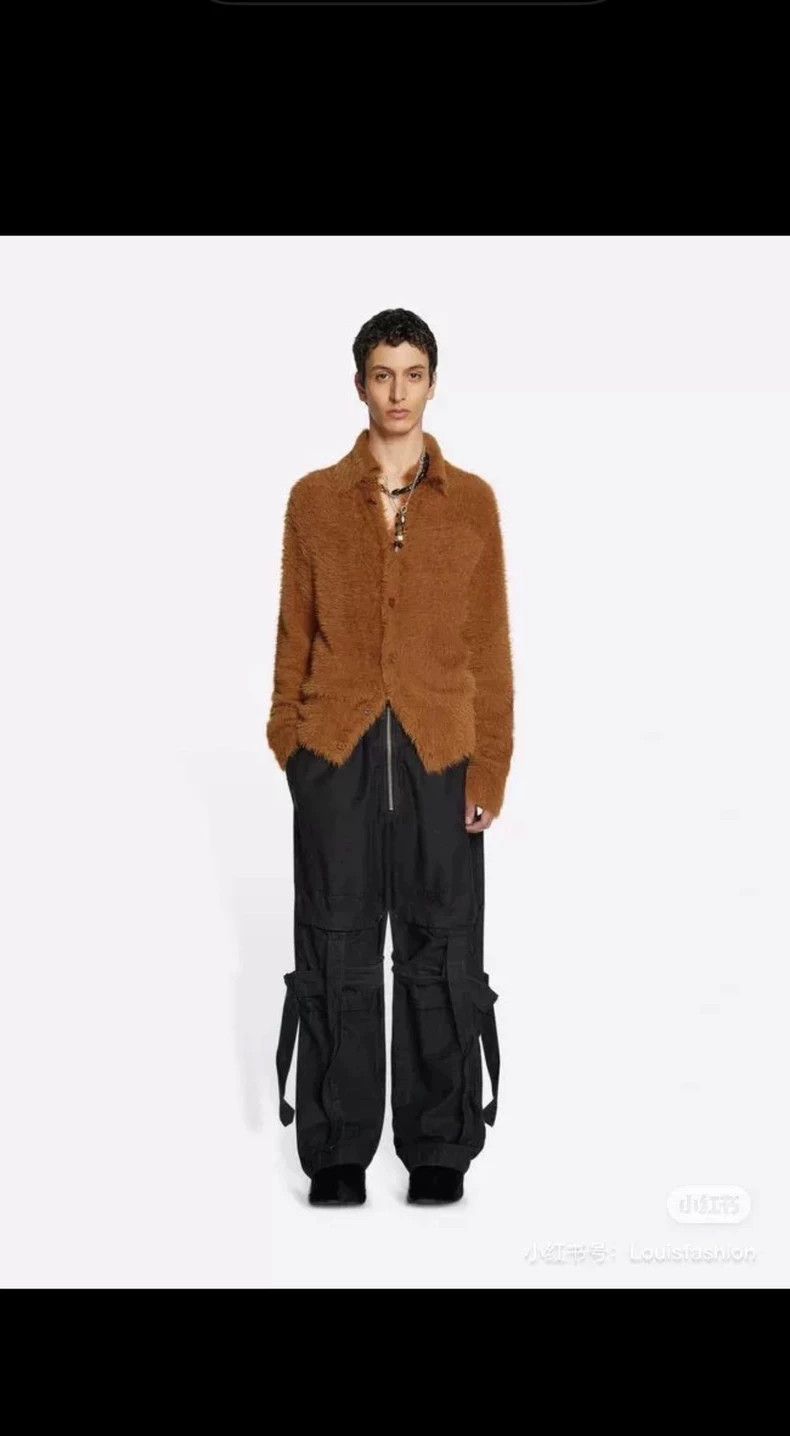 Dries Van Noten driesvan noten Coffee color sweater cardigan 2503-Nextarro Size US S / EU 44-46 / 1 - 1 Thumbnail