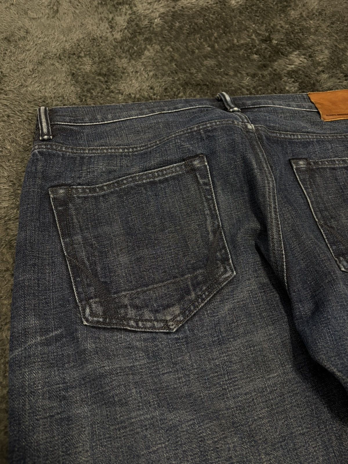 Allsaints Allsaints Washed Okayama Japan Selvedge Denim Jeans Size US 34 / EU 50 - 3 Thumbnail