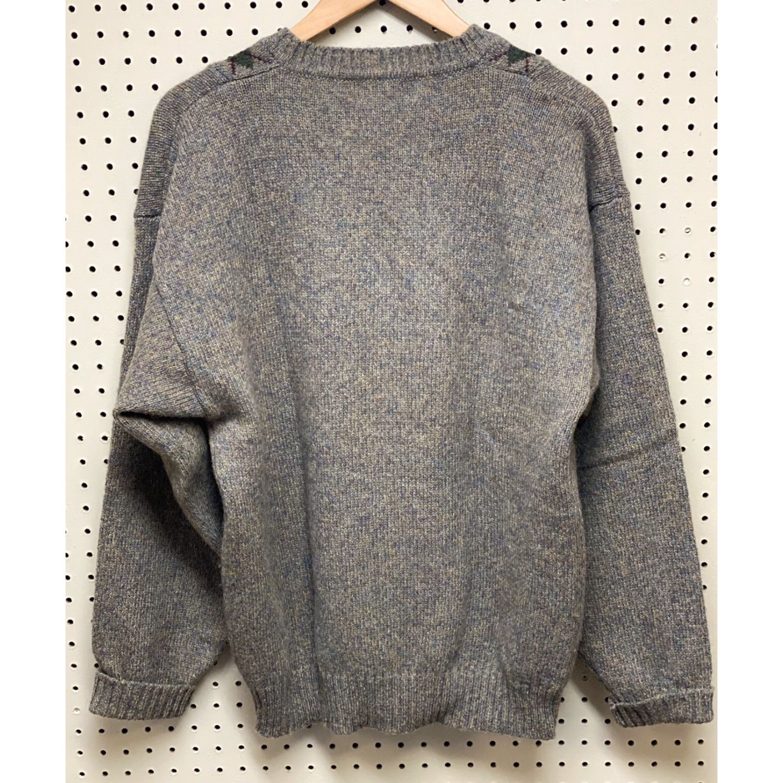 Vintage VINTAGE Royal Scott Cardigan Sweater Men’s 100% Shetland Wool V-Neck Large L Brown Pullover Size US L / EU 52-54 / 3 - 3 Thumbnail