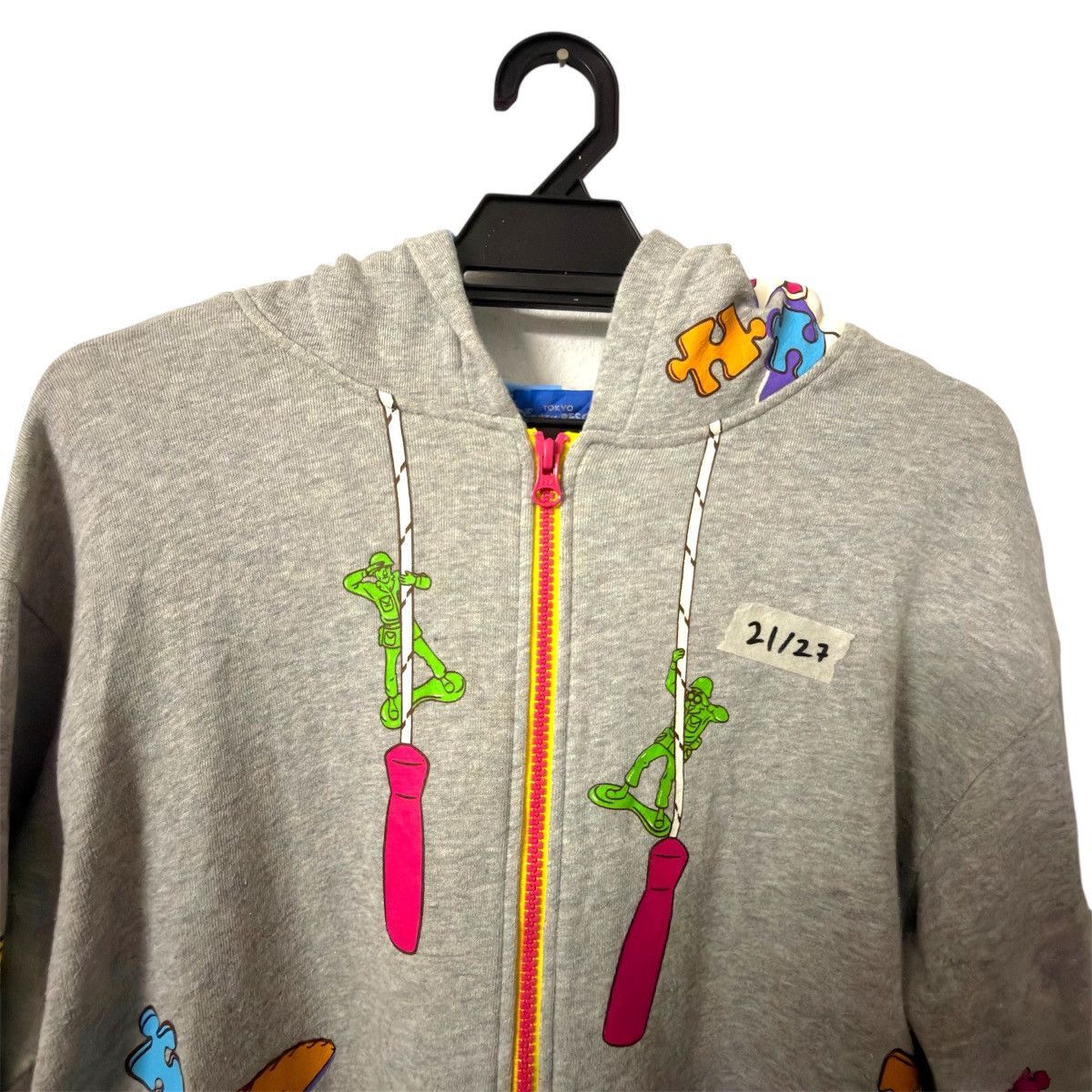 Disney VERY RARE VINTAGE HOODIE TOY STORY MOVIE ALL OVER PRINTED Size US L / EU 52-54 / 3 - 2 Thumbnail