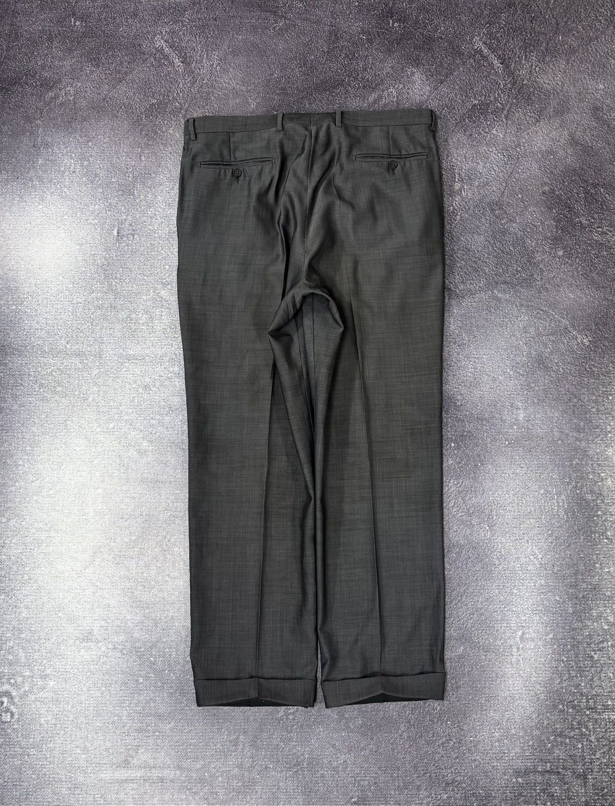 Ermenegildo Zegna Ermenegildo Zegna Soft Men’s 2-Piece Gray Wool Suit Size 42R - 23 Thumbnail