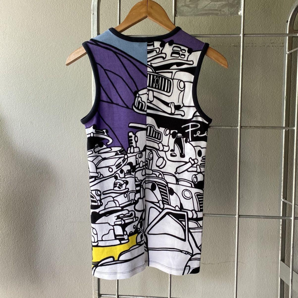 Celine CELINE Retro Cars Sleeveless Tee Size S / US 4 / IT 40 - 3 Thumbnail