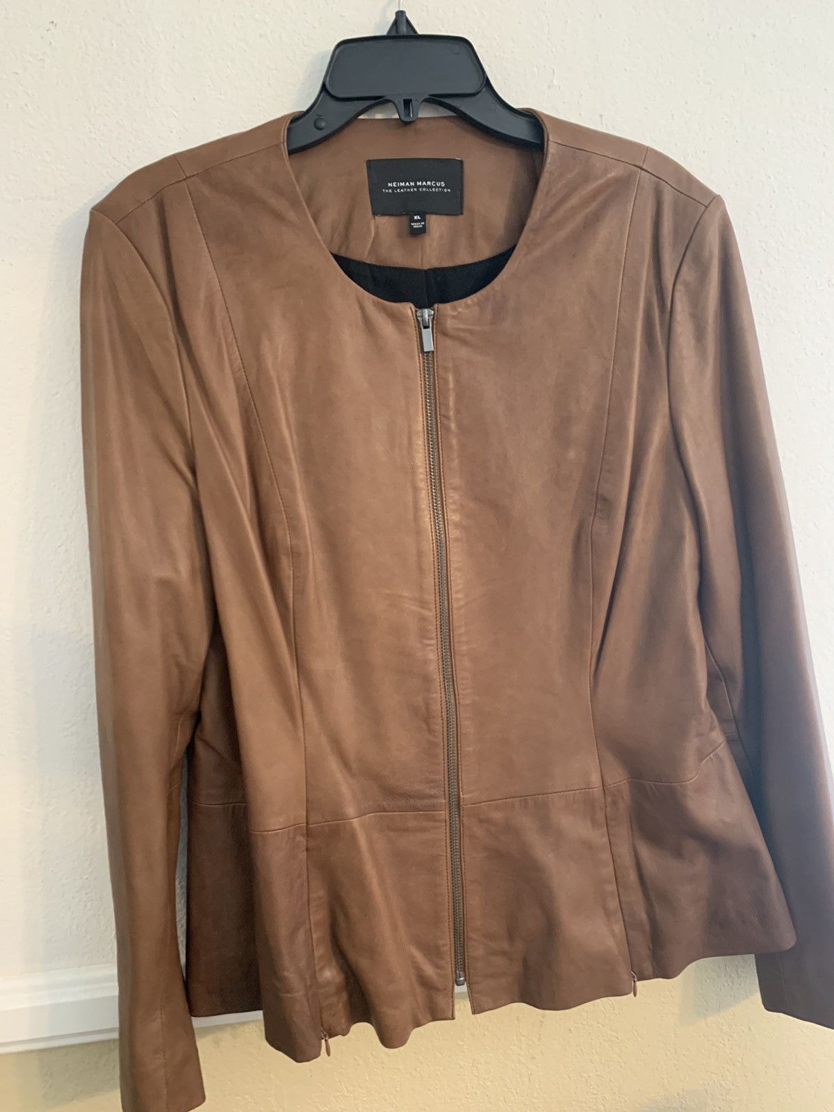Neiman Marcus Neiman Marcus Leather Jacket Size XL / US 12-14 / IT 48-50 - 7 Thumbnail