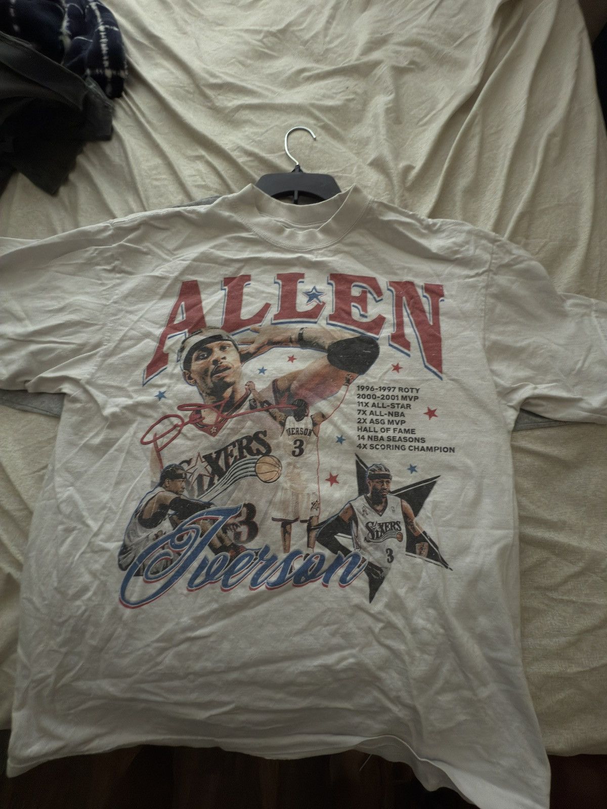 Other Allen Iverson Graphic Tee Size US XL / EU 56 / 4 - 1 Thumbnail