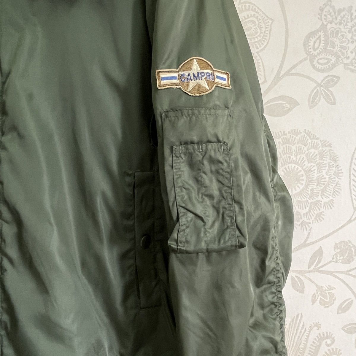 Vintage Vintage Army Military Bomber Campri Jacket Size US L / EU 52-54 / 3 - 11 Thumbnail