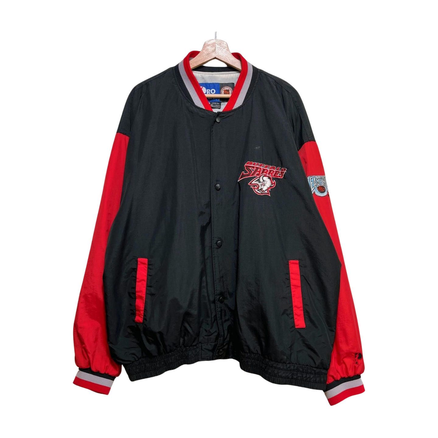 Pro Player × Vintage Vintage 90s NHL Buffalo Sabres Pro Player Bomber Jacket XL Size US XL / EU 56 / 4 - 1 Thumbnail