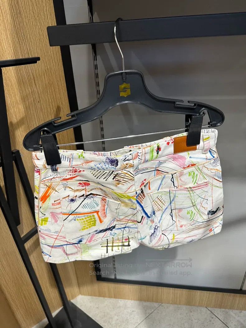 Hermes Hermes Painted Shorts Size 24" / US 00 / IT 34 - 2 Thumbnail