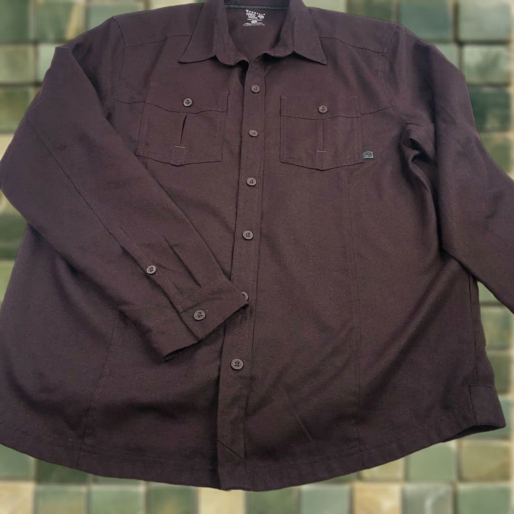 Mountain Hardwear VINTAGE Mountain Hardwear Button-Up Shirt? Size US L / EU 52-54 / 3 - 1 Thumbnail