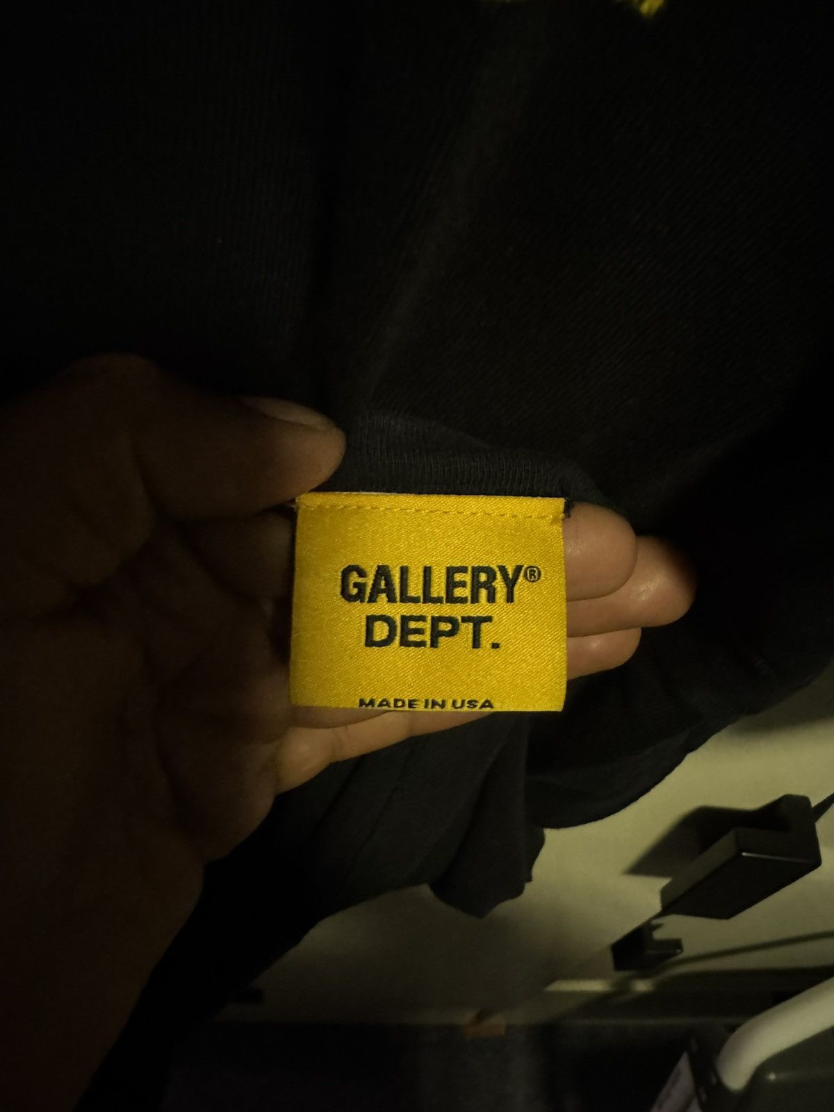 Gallery Dept. Gallery Dept. french tee black and yellow Size US S / EU 44-46 / 1 - 6 Thumbnail