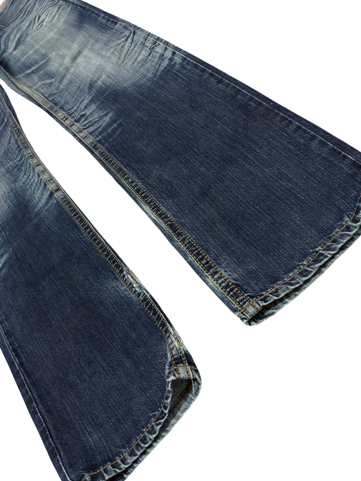 Edwin Vtg Edwin XV Japan Distressed Jeans Size US 29 - 5 Thumbnail