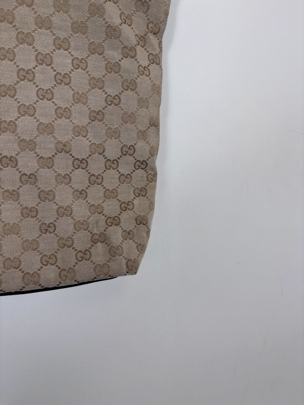 Gucci Gucci Babouska Monogram Canvas Beige Brown Tote Bag Size ONE SIZE - 5 Thumbnail