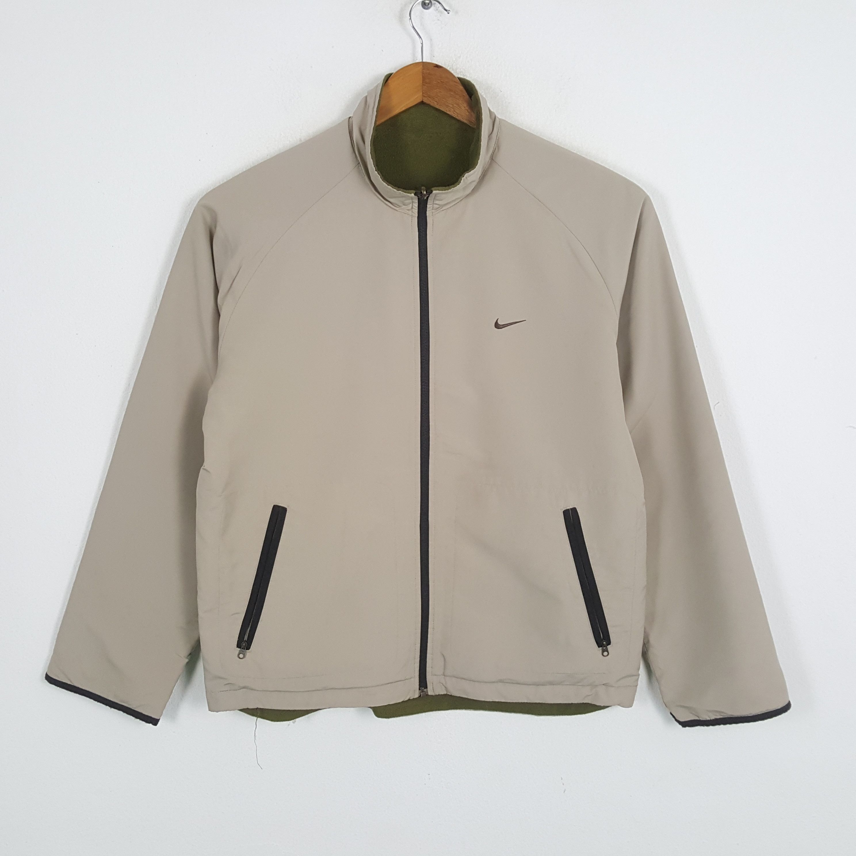 Nike × Vintage Vintage NIKE Sportswear Streetwear Revisible Jacket Size US L / EU 52-54 / 3 - 1 Thumbnail