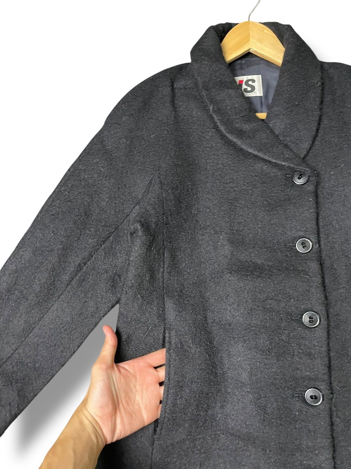 Issey Miyake Issey Miyake x Vintage 90’s Long Wool Coat(32) Size US S / EU 44-46 / 1 - 3 Thumbnail
