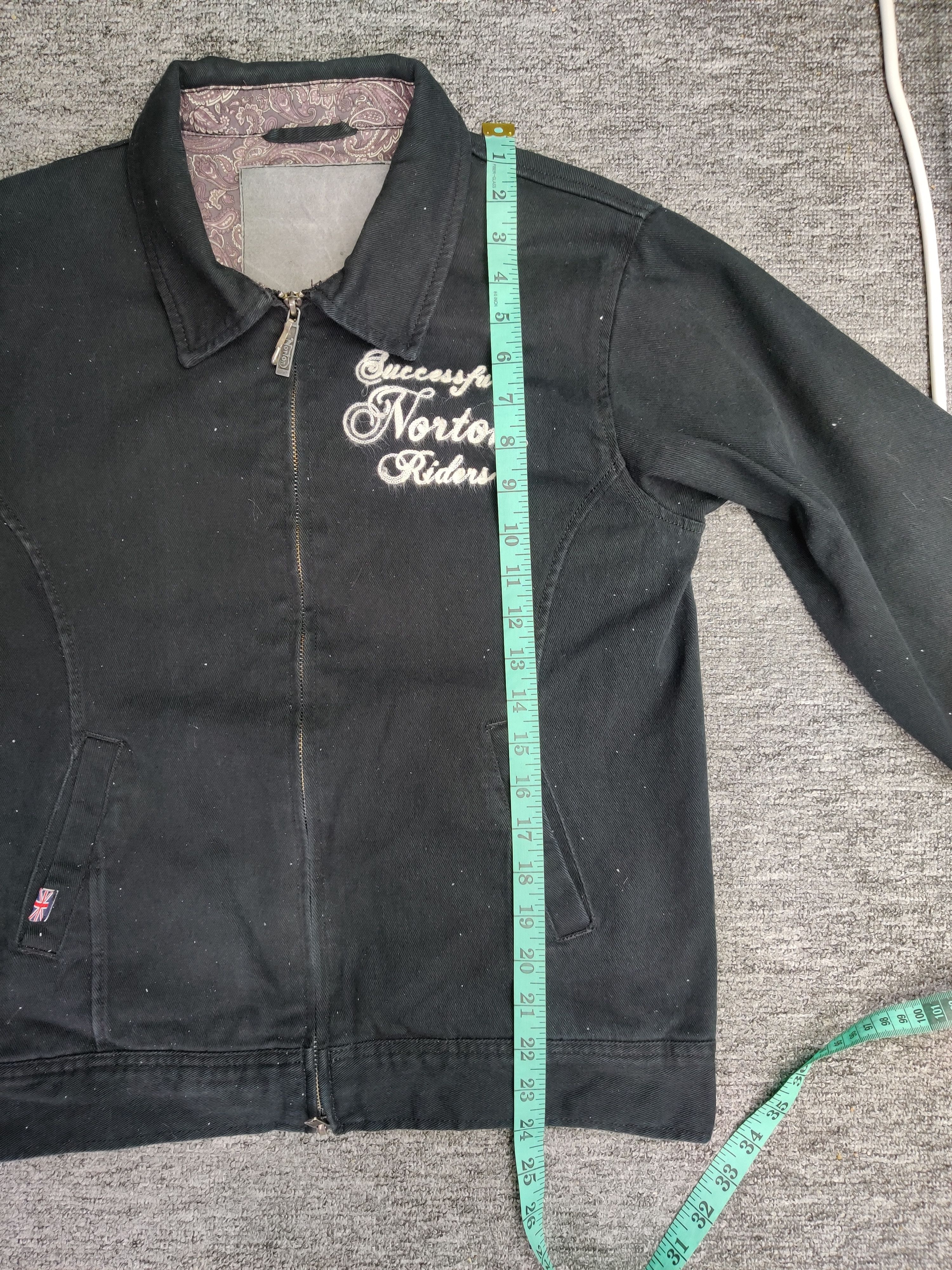 Norton Vintage Norton Embroidery Motorcycle Jacket Size US M / EU 48-50 / 2 - 16 Thumbnail