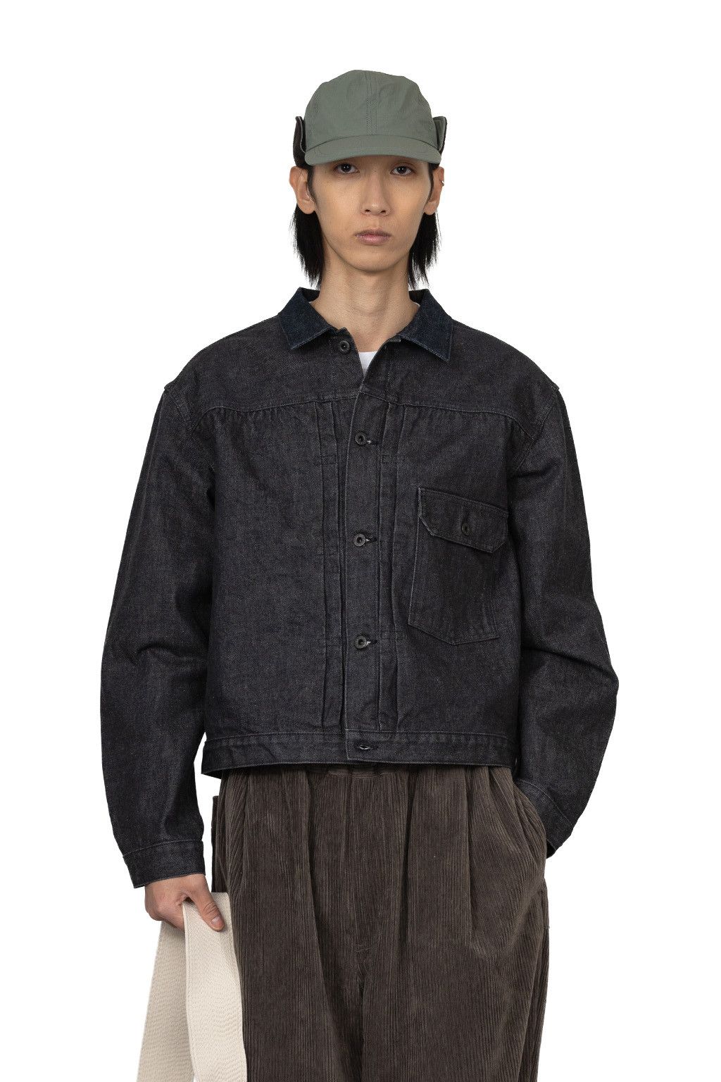 Kapital KAPITAL 14oz black denim 1ST JKT jacket brand new L Size US L / EU 52-54 / 3 - 9 Thumbnail