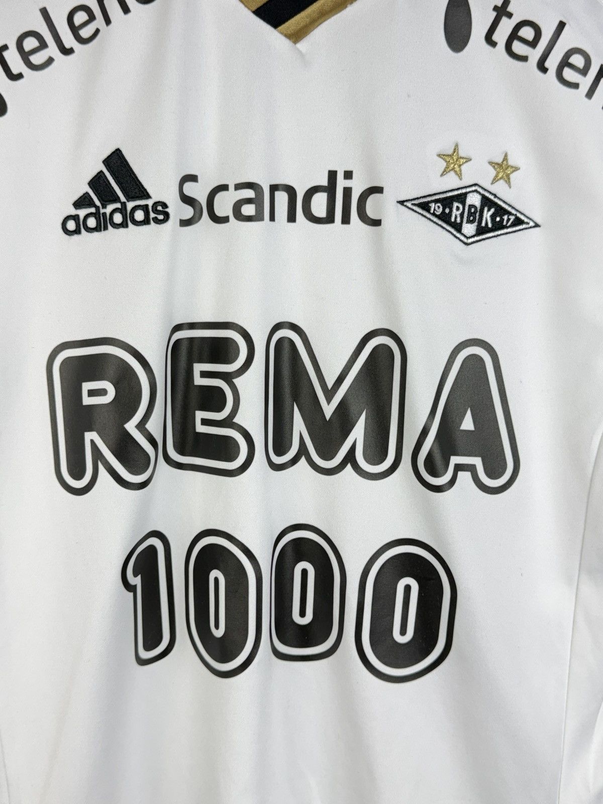 Adidas Adidas Rosenborg BK 2014/15 Home Kit Soccer Jersey S Size US S / EU 44-46 / 1 - 3 Thumbnail