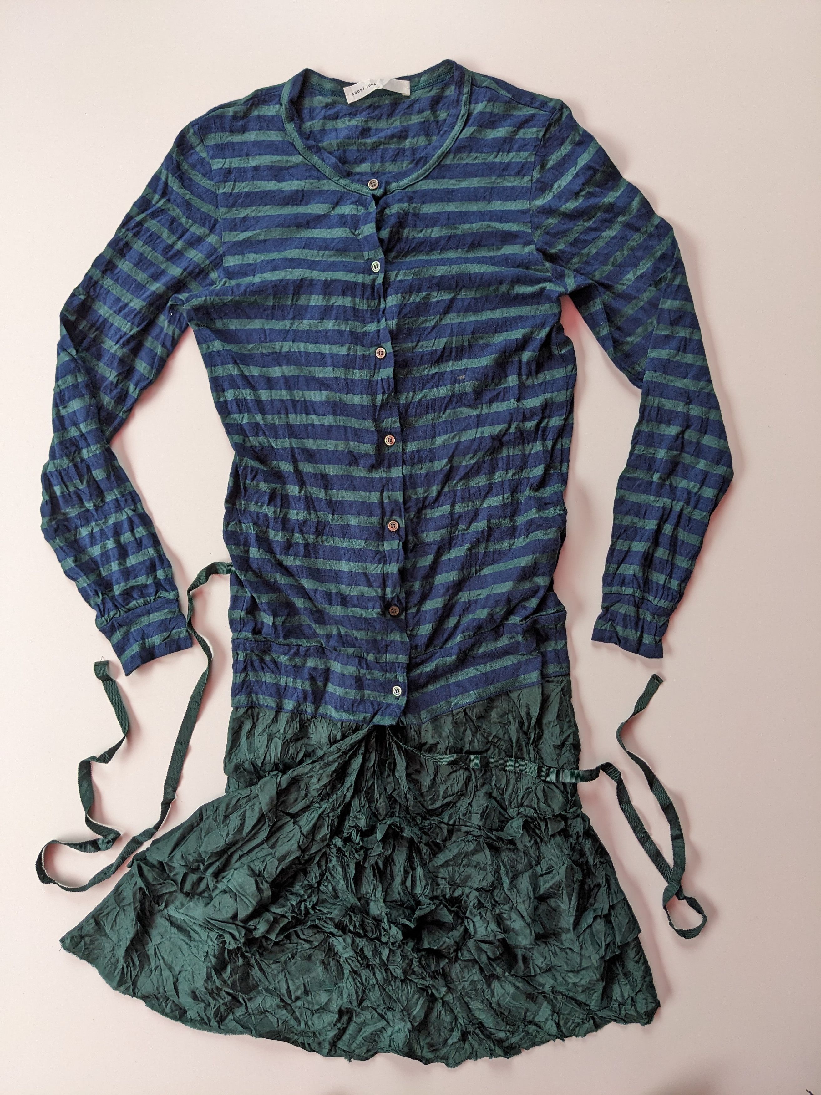 Sacai Sacai Luck by Sacai blouse double layer Size XS / US 0-2 / IT 36-38 - 1 Thumbnail