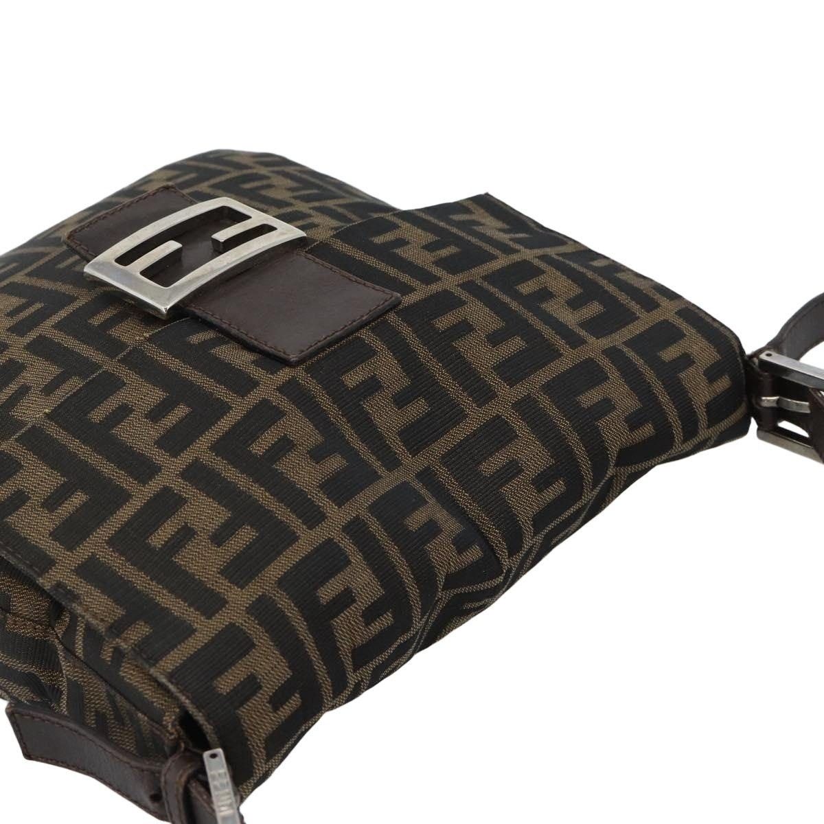 Fendi Fendi Zucca Mamma Baguette Shoulder Bag Black Size ONE SIZE - 11 Thumbnail