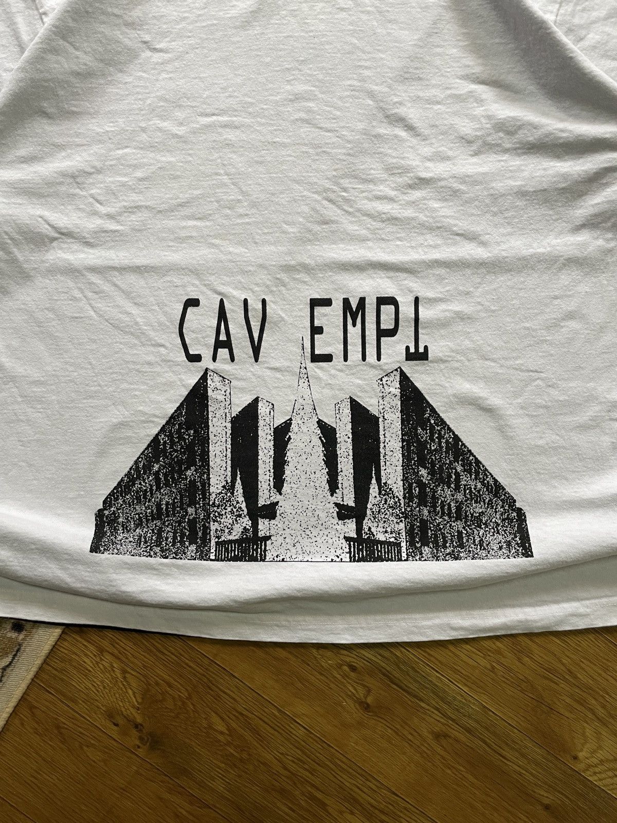 Cav Empt Cav Empt Front White Back Black Size US XL / EU 56 / 4 - 4 Thumbnail