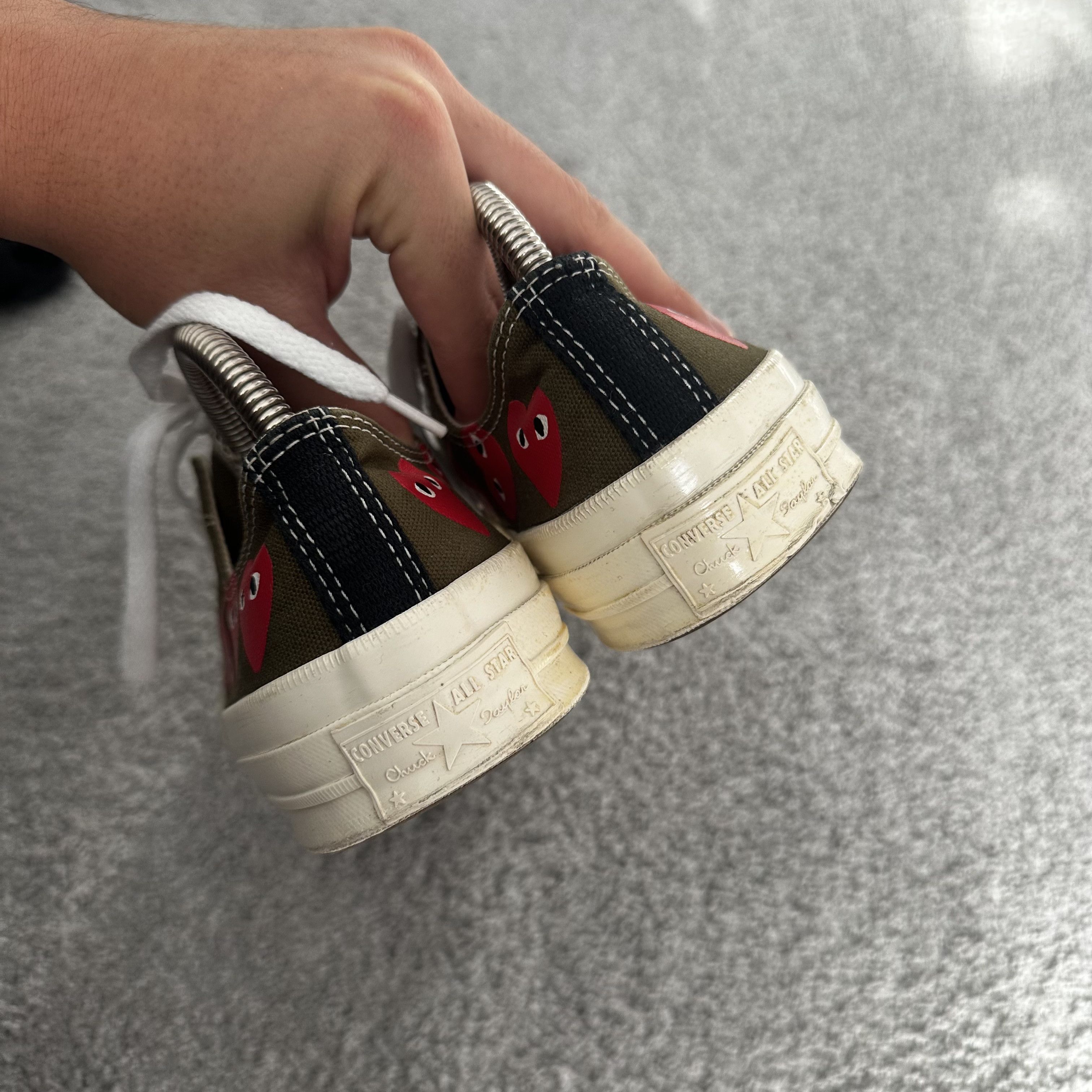 Comme des Garcons Play X Converse CDG low