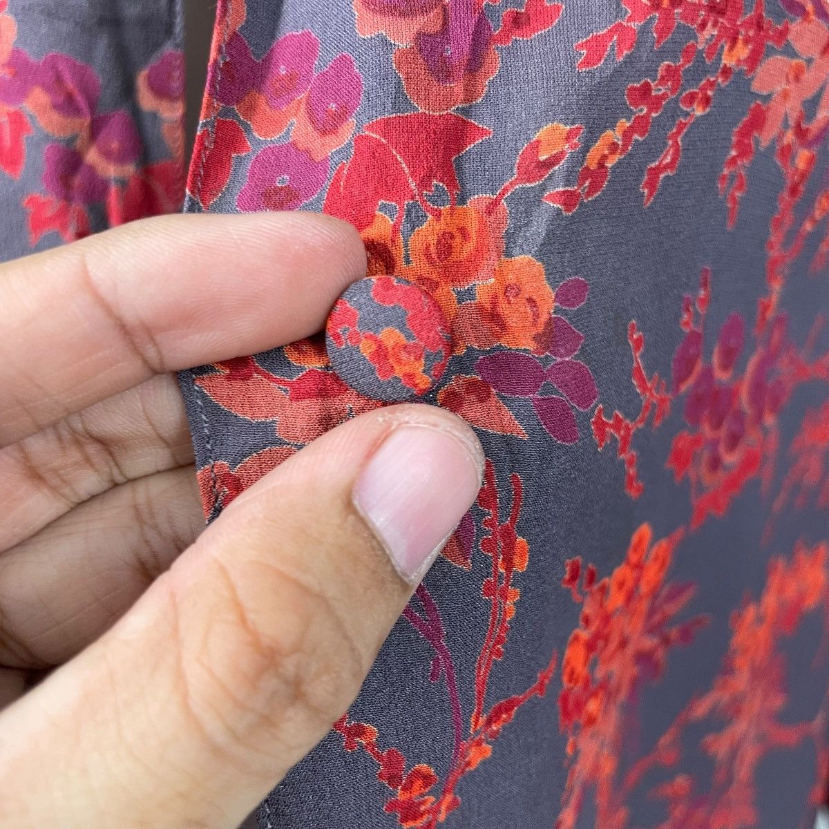 Christian Dior Monsieur Christian Dior Flower Design Shirt Blouse Size M / US 6-8 / IT 42-44 - 13 Thumbnail