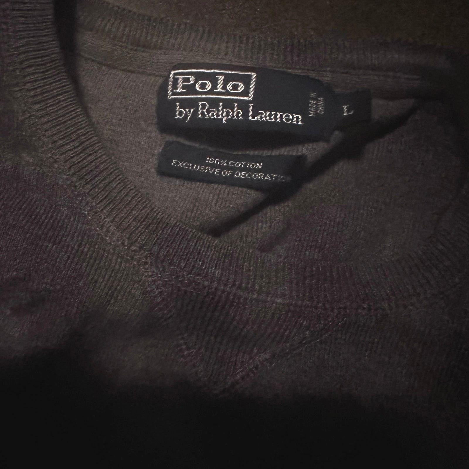 Polo Ralph Lauren Polo ralph lauren crewneck sweater pony logo Size US L / EU 52-54 / 3 - 2 Thumbnail